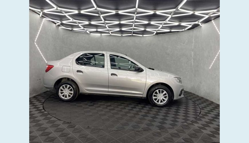 RENAULT LOGAN LIFE 1.0 12V FLEX MANUAL 4P - PRATA - 2020 Foto 2 (Grande)