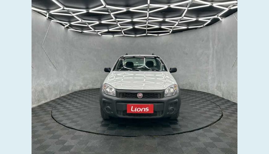 FIAT STRADA WORKING 1.4 FLEX MANUAL 2P - BRANCO - 2016 Foto 2 (Grande)