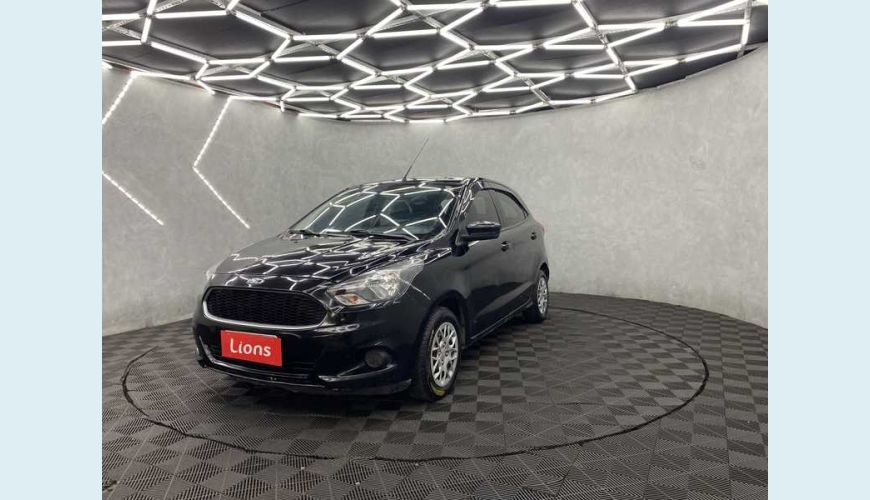 FORD KA SE 1.0 FLEX MANUAL 4P - PRETO - 2017 Foto 2 (Grande)