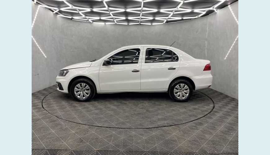 VOLKSWAGEN VOYAGE TRENDLINE 1.6 FLEX MANUAL 4P - BRANCO - 2018 Foto 2 (Grande)
