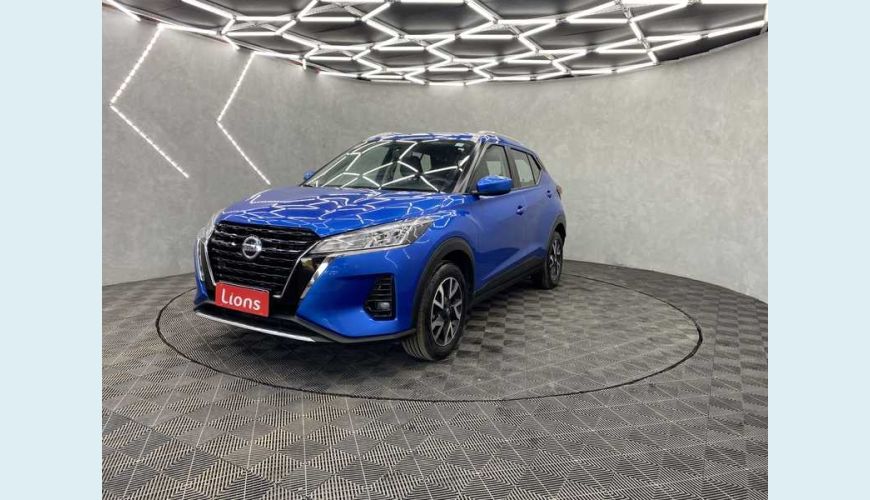 NISSAN KICKS SENSE 1.6 FLEX AUT. 4P - AZUL - 2022 Foto 2 (Grande)