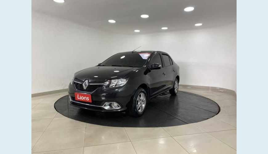 RENAULT LOGAN DYNAMIQUE 1.6 8V FLEX AUT. 4P - PRETO - 2015 Foto 2 (Grande)
