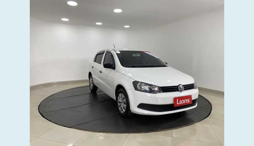 VOLKSWAGEN GOL TEC 1.0 FLEX MANUAL 4P - BRANCO - 2013 Foto 2 (Grande)