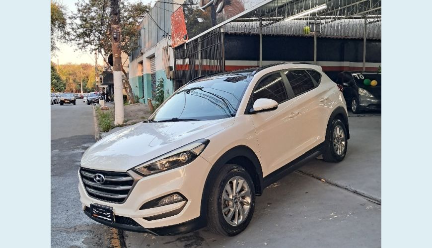 HYUNDAI TUCSON GLS 1.6 TURBO 16V FLEX AUT. 4P - BRANCO - 2019 Foto 2 (Grande)