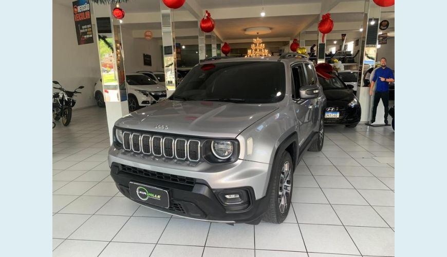 JEEP RENEGADE LONGITUDE 1.8 FLEX MANUAL 4P - CINZA - 2022 Foto 2 (Grande)