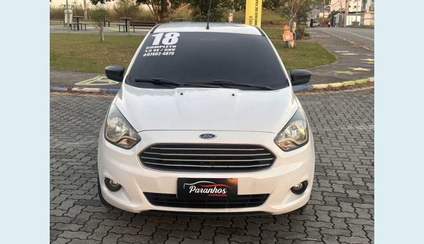 FORD FORD KA SE PLUS 1.5 16V FLEX MANUAL 4P - BRANCO - 2018 Foto 2 (Grande)