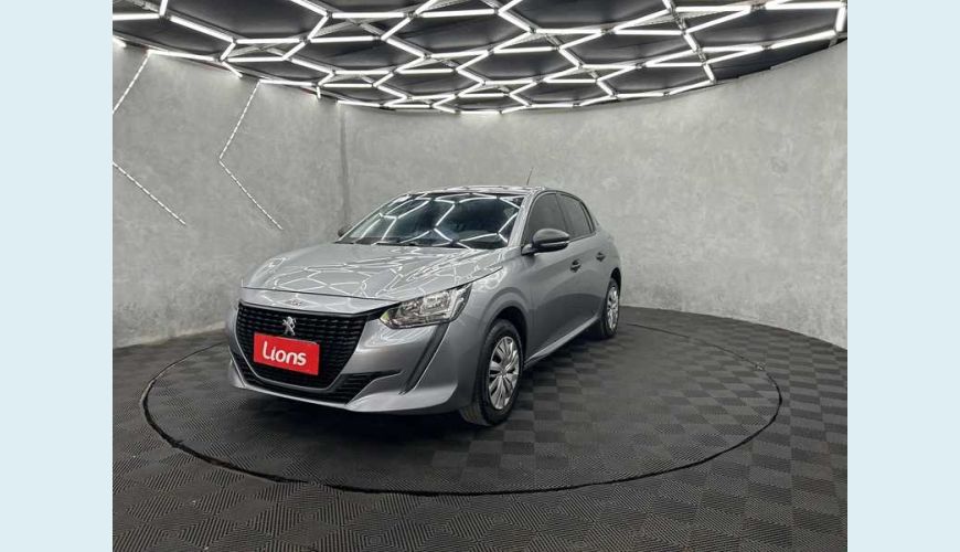 PEUGEOT PEUGEOT 208 LIKE 1.0 FLEX MANUAL 4P - CINZA - 2023 Foto 2 (Grande)