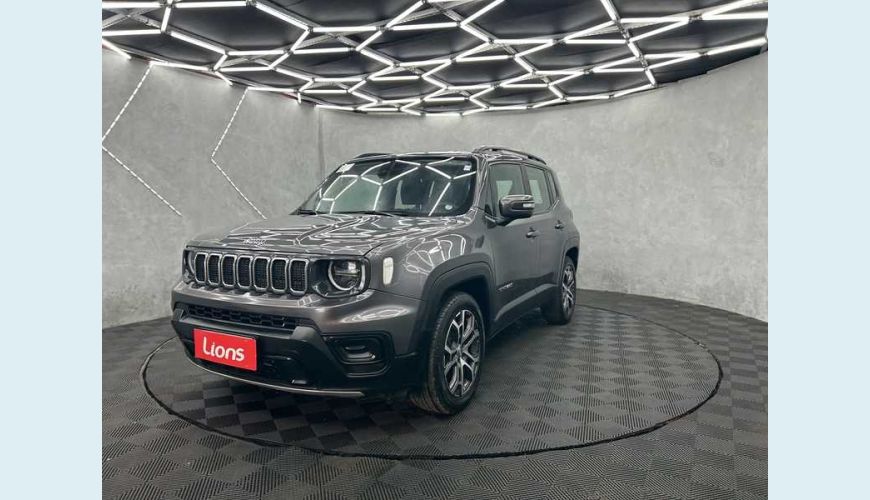 JEEP JEEP RENEGADE LONGITUDE T270 1.3 TURBO FLEX MANUAL 4P - CINZA - 2023 Foto 2 (Grande)