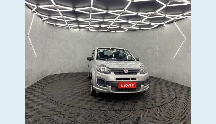 FIAT UNO ATTRACTIVE 1.0 FLEX MANUAL 4P - PRATA - 2021 Foto 2 (Grande)