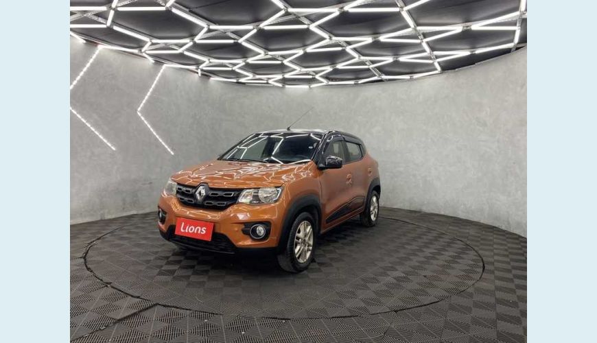 RENAULT RENAULT KWID INTENSE 1.0 12V FLEX MANUAL 4P - LARANJA - 2018 Foto 2 (Grande)
