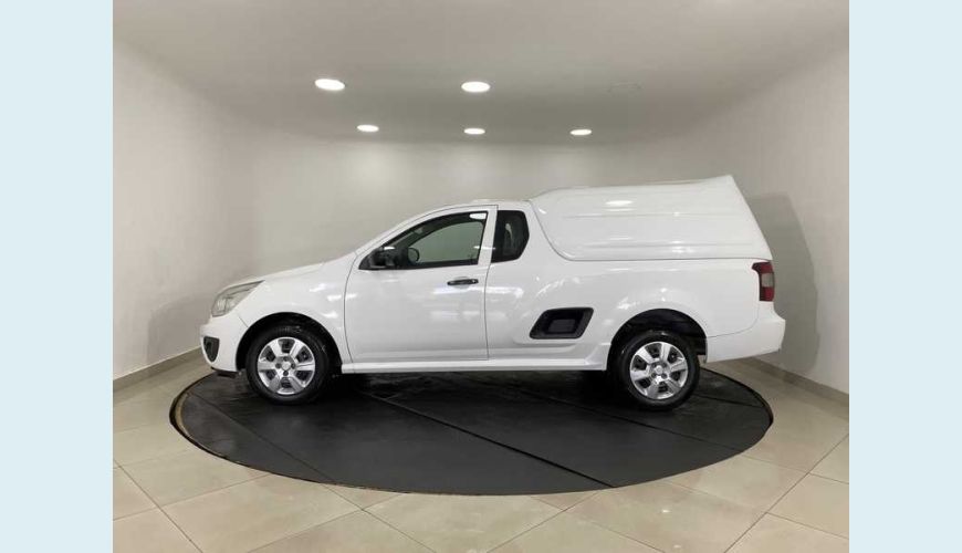 CHEVROLET CHEVROLET MONTANA LS 1.4 FLEX MANUAL 2P - BRANCO - 2018 Foto 2 (Grande)