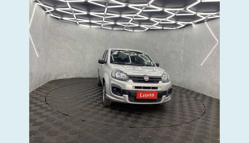FIAT FIAT UNO ATTRACTIVE 1.0 FLEX MANUAL 4P - PRATA - 2021 Foto 2 (Grande)