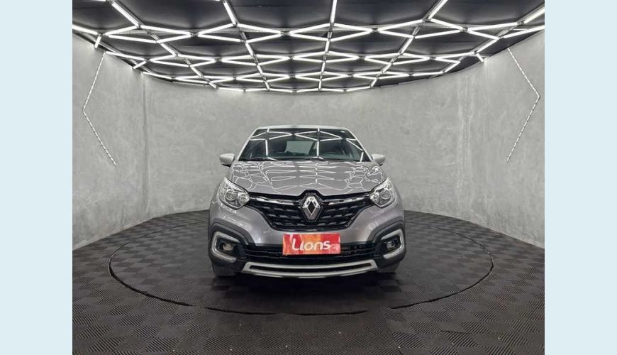 RENAULT CAPTUR INTENSE 1.3 TURBO FLEX AUT. 4P - CINZA - 2022 Foto 2 (Grande)