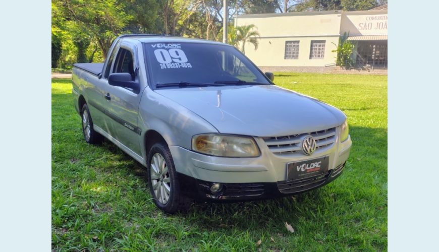 VOLKSWAGEN SAVEIRO FLEX MANUAL 2P - PRATA - 2009 Foto 2 (Grande)
