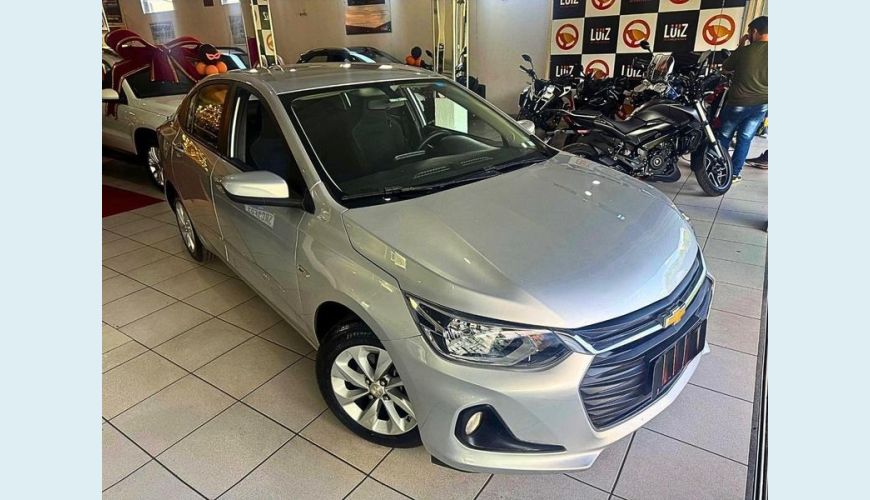 CHEVROLET ONIX LTZ 1.0 FLEX MANUAL 4P - PRATA - 2020 Foto 2 (Grande)