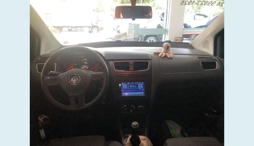 VOLKSWAGEN VOLKSWAGEN SPACEFOX TREND 1.6 FLEX MANUAL 4P - BRANCO - 2013 Foto 2 (Grande)