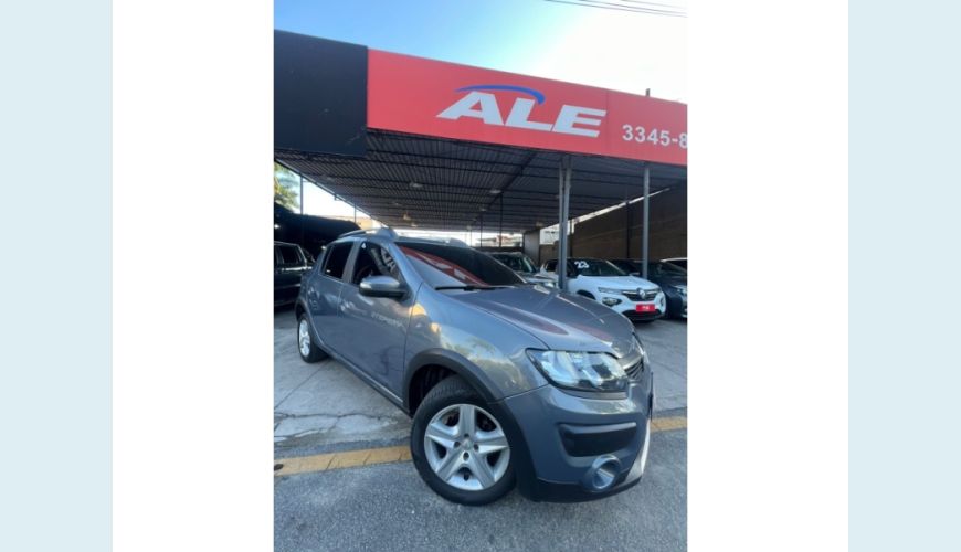 RENAULT SANDERO FLEX MANUAL 5P - CINZA - 2019 Foto 2 (Grande)