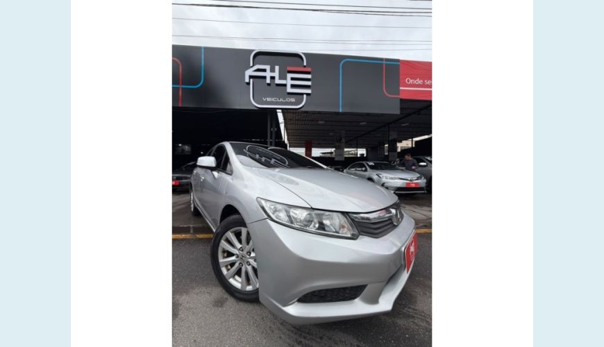 HONDA CIVIC FLEX AUT. 4P - PRATA - 2014 Foto 2 (Grande)