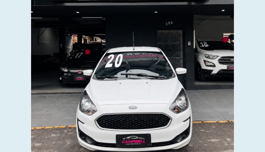 FORD KA SE 1.0 FLEX MANUAL 4P - BRANCO - 2020 Foto 2 (Grande)