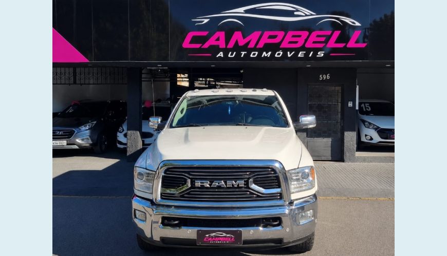 DODGE DODGE RAM 2500 LARAMIE 6.7 TDI DIESEL AUT. 4P - BRANCO - 2018 Foto 2 (Grande)