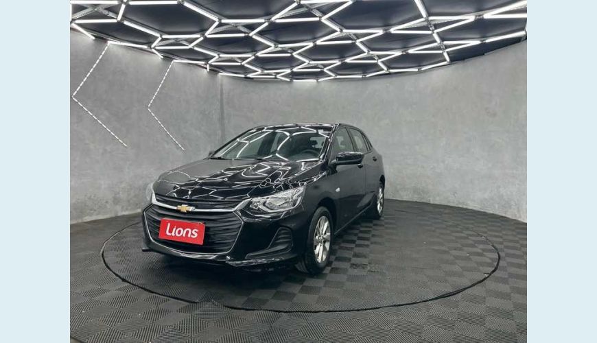 CHEVROLET ONIX LT 1.0 FLEX MANUAL 4P - PRETO - 2023 Foto 2 (Grande)