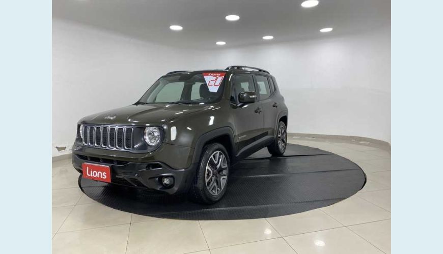 JEEP RENEGADE LONGITUDE 1.8 FLEX AUT. 4P - VERDE - 2020 Foto 2 (Grande)