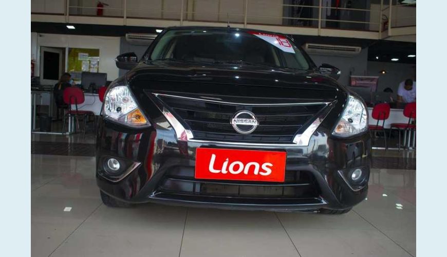 NISSAN VERSA SV 1.6 16V FLEX AUT. 4P - PRETO - 2018 Foto 2 (Grande)