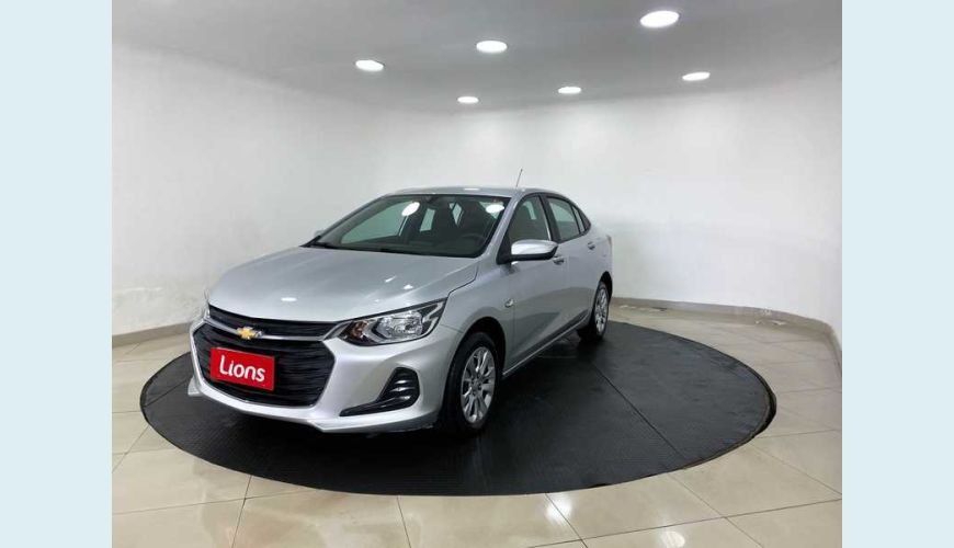 CHEVROLET ONIX PLUS LT 1.0 FLEX MANUAL 4P - PRATA - 2020 Foto 2 (Grande)
