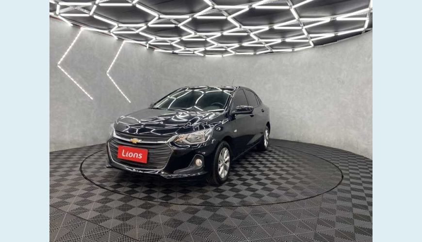 CHEVROLET ONIX PLUS LTZ TURBO 1.0 FLEX AUT. 4P - PRETO - 2022 Foto 2 (Grande)