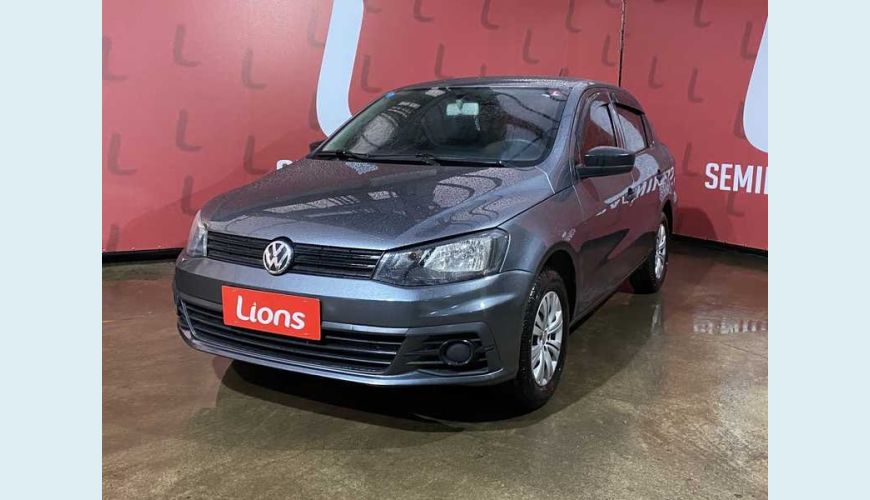 VOLKSWAGEN VOYAGE TRENDLINE 1.6 FLEX MANUAL 4P - CINZA - 2018 Foto 2 (Grande)