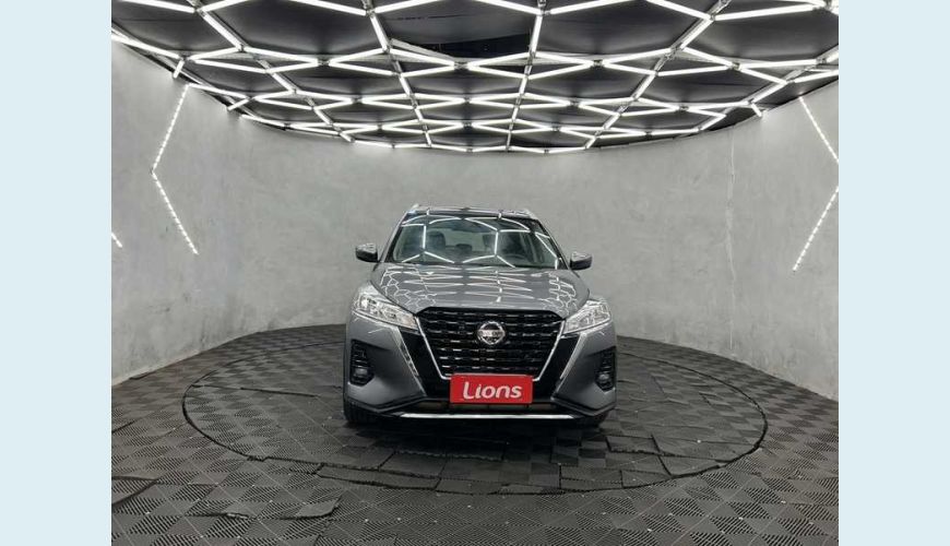 NISSAN KICKS ADVANCE 1.6 FLEX MANUAL 4P - CINZA - 2022 Foto 2 (Grande)
