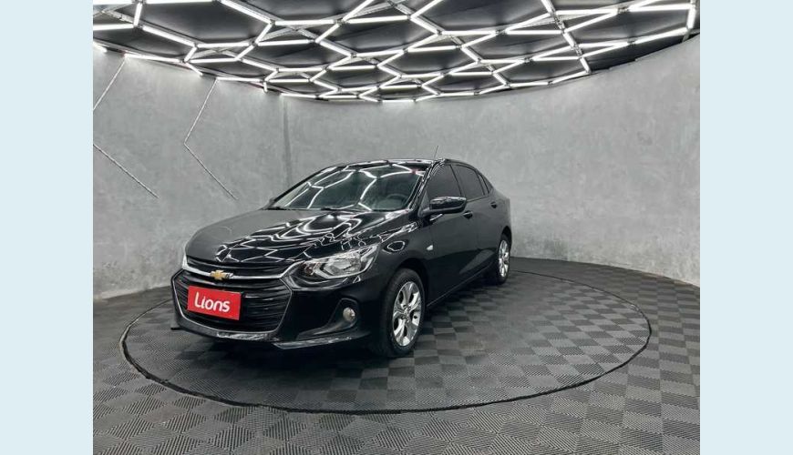CHEVROLET CHEVROLET ONIX PLUS LTZ 1.0 TURBO FLEX AUT. 4P - PRETO - 2023 Foto 2 (Grande)