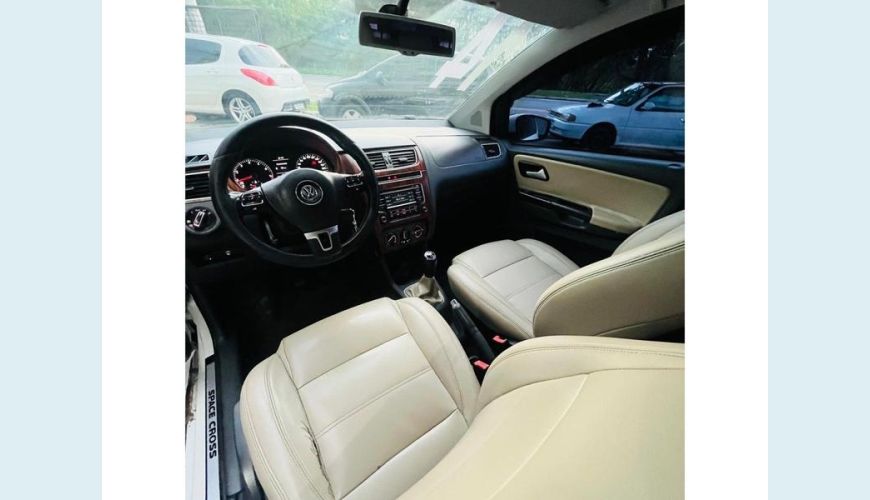 VOLKSWAGEN SPACECROSS GII FLEX MANUAL 4P - BRANCO - 2014 Foto 2 (Grande)