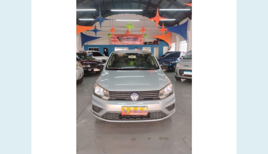 VOLKSWAGEN VOLKSWAGEN VOYAGE FLEX MANUAL 4P - PRATA - 2019 Foto 2 (Grande)