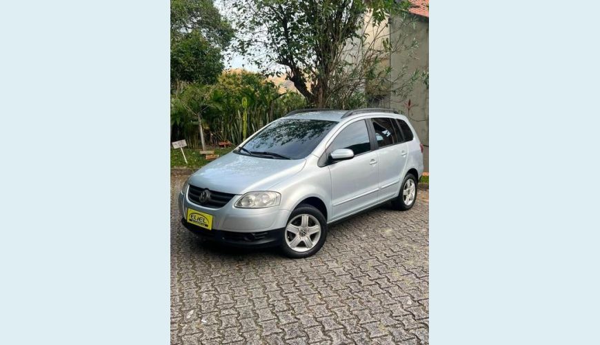 VOLKSWAGEN SPACEFOX COMFORT 1.6 FLEX MANUAL 4P - PRATA - 2008 Foto 2 (Grande)