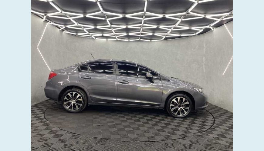 HONDA HONDA CIVIC LXR 2.0 I-VTEC FLEX AUT. 4P - CINZA - 2016 Foto 2 (Grande)