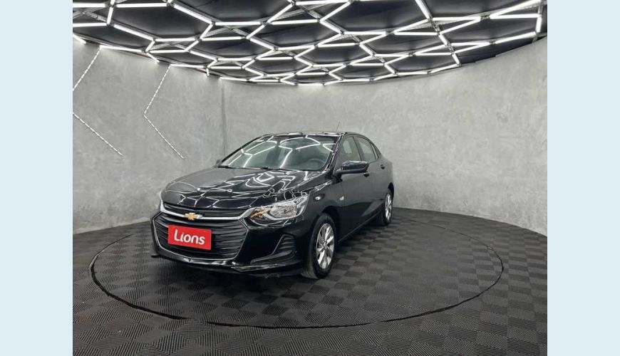 CHEVROLET CHEVROLET ONIX PLUS LT 1.0 FLEX MANUAL 4P - PRETO - 2023 Foto 2 (Grande)