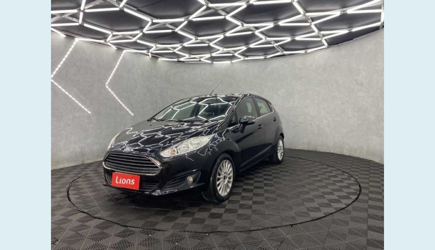 FORD FIESTA TITANIUM 1.6 16V FLEX AUT. 4P - PRETO - 2015 Foto 2 (Grande)
