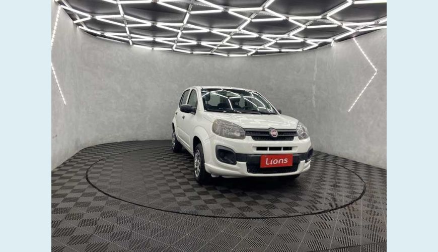 FIAT UNO ATTRACTIVE 1.0 8V FLEX MANUAL 4P - BRANCO - 2020 Foto 2 (Grande)