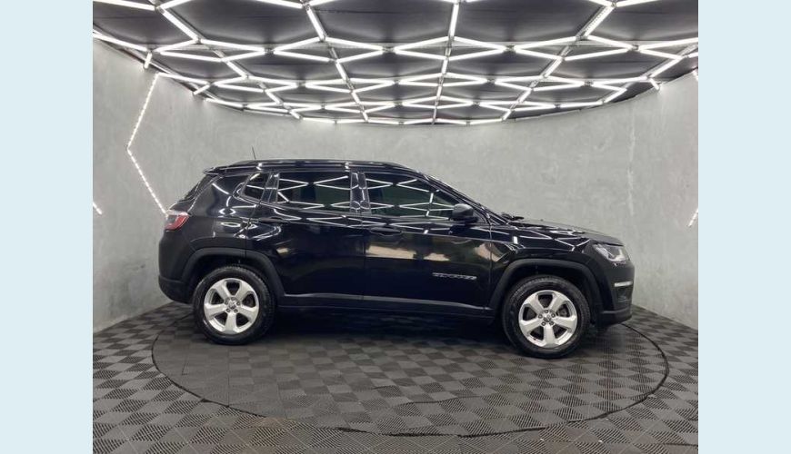 JEEP COMPASS SPORT 2.0 FLEX AUT. 4P - PRETO - 2018 Foto 2 (Grande)