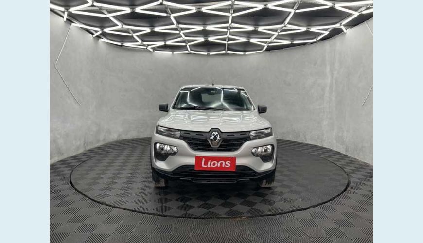 RENAULT RENAULT KWID ZEN 1.0 12V SCE FLEX MANUAL 4P - PRATA - 2023 Foto 2 (Grande)