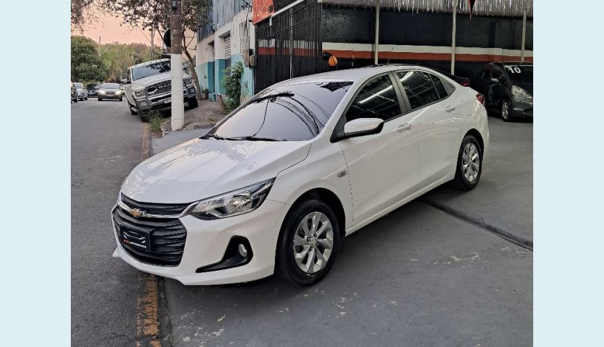 CHEVROLET CHEVROLET ONIX LTZ 1.0 FLEX AUT. 4P - BRANCO - 2020 Foto 2 (Grande)