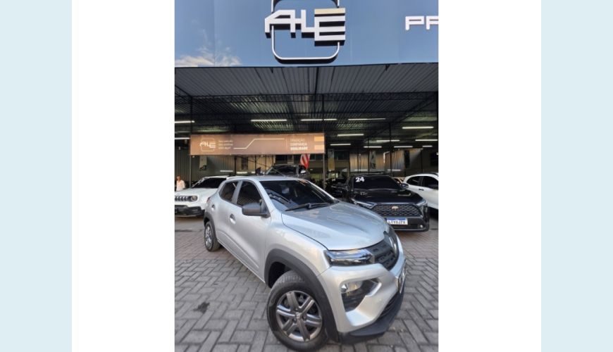 RENAULT KWID FLEX MANUAL 4P - PRATA - 2024 Foto 2 (Grande)