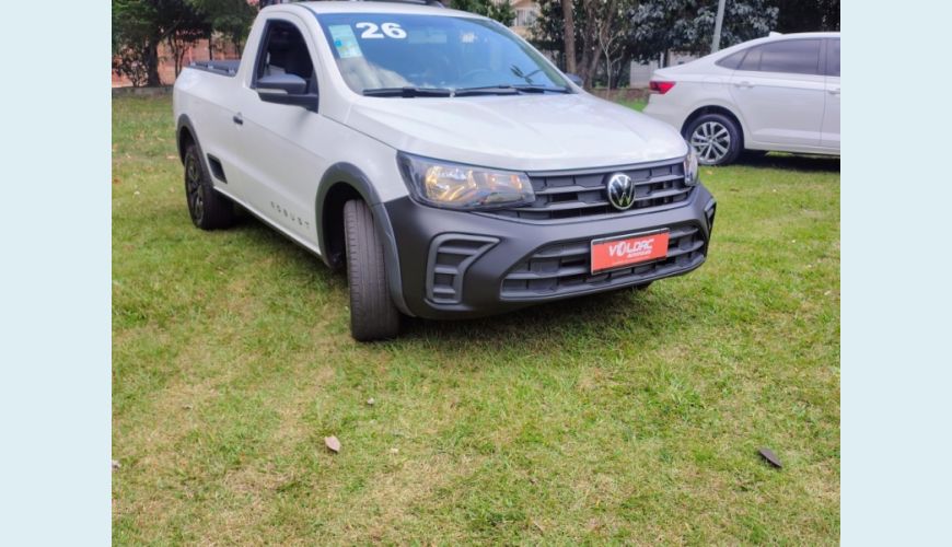 VOLKSWAGEN SAVEIRO FLEX MANUAL 2P - BRANCO - 2026 Foto 2 (Grande)