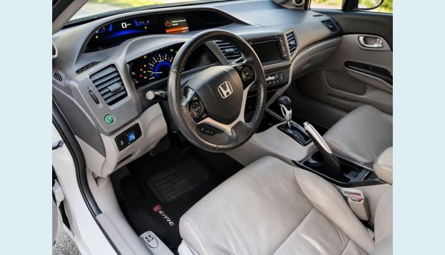 HONDA HONDA CIVIC EXS 1.8 16V FLEX MANUAL 4P - BRANCO - 2012 Foto 2 (Grande)