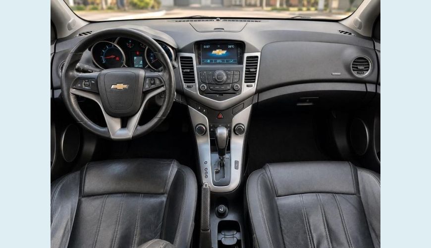 CHEVROLET CHEVROLET CRUZE LT NB 1.8 16V FLEX MANUAL 4P - BRANCO - 2012 Foto 2 (Grande)