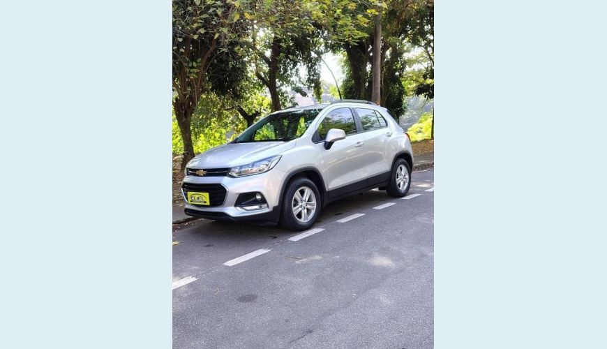 CHEVROLET CHEVROLET TRACKER LT 1.4 TURBO FLEX AUT. 4P - PRATA - 2017 Foto 2 (Grande)