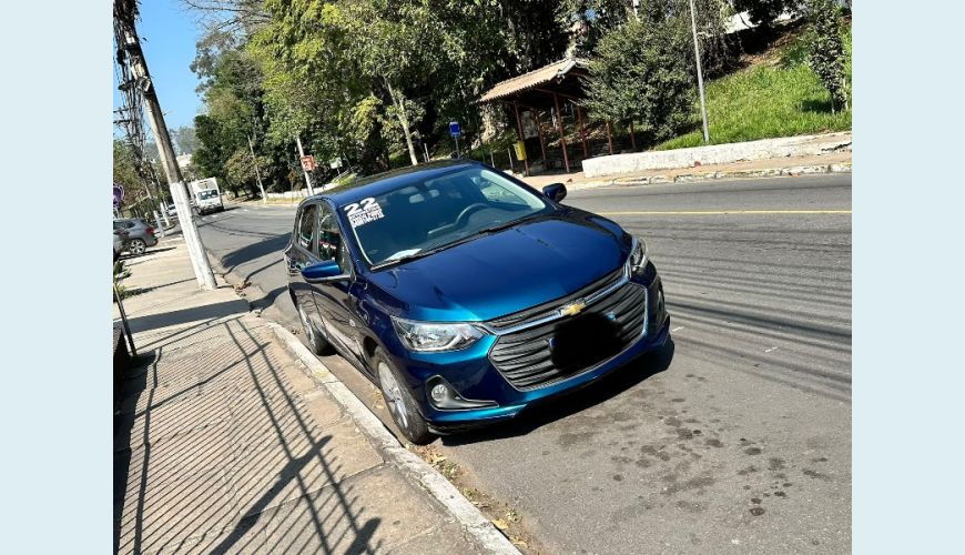 CHEVROLET CHEVROLET ONIX HATCH 1.0 12V FLEX AUT. 5P - AZUL - 2022 Foto 2 (Grande)