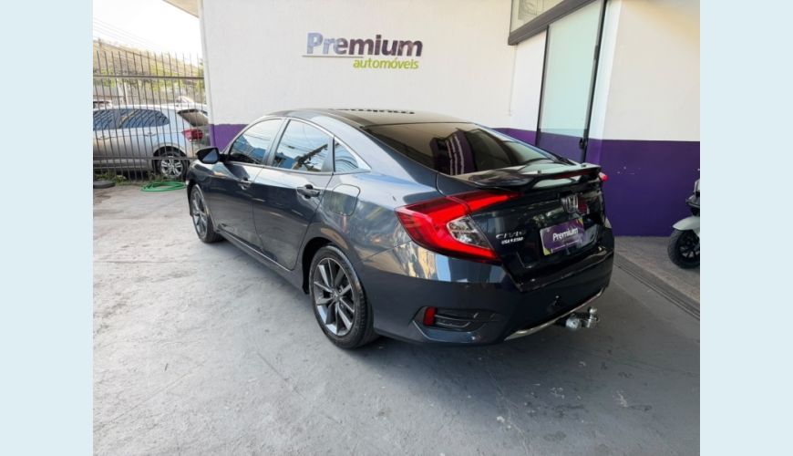 HONDA CIVIC FLEX AUT. 4P - AZUL - 2021 Foto 2 (Grande)