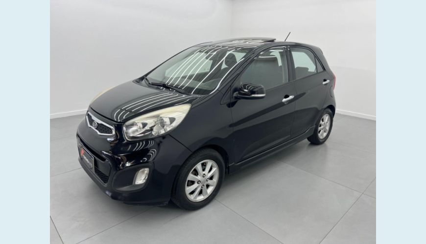 KIA PICANTO EX 1.0 FLEX AUT. 4P - PRETO - 2012 Foto 2 (Grande)